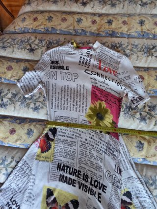 Vestido Desigual estampado "Periódico" Talla M