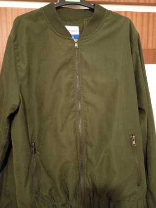Chaqueta bomber verde militar OPTIMA
