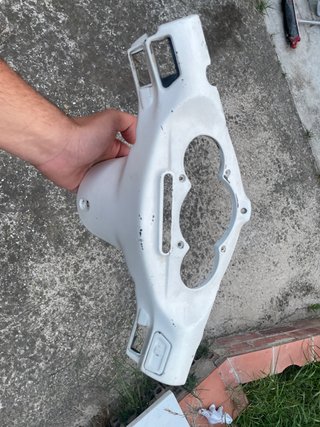 Placa Marcador Sonic Blanca
