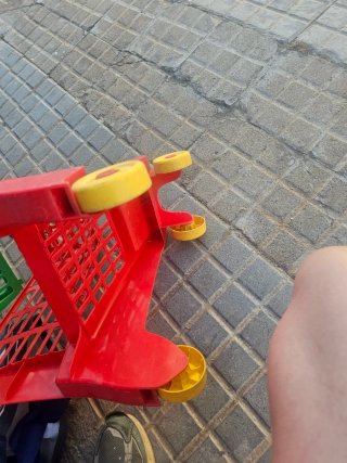 Carrito de juguete para niñ@s