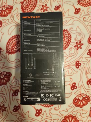 Repartidor WiFi NEWFAST 1200Mbps Dual Band