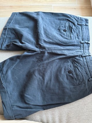 Pantalón corto chino Silbon azul marino talla 42