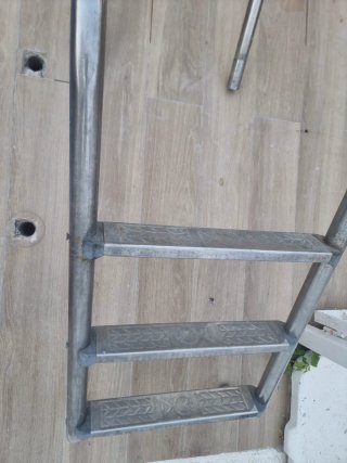 Escalera Piscina Aluminio 3 Peldaños