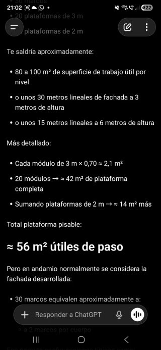 Todo el pack. Andamios ULMA: Marcos, trampillas,..