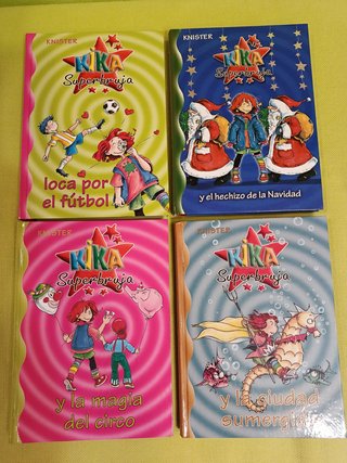 Lote 16 libros Kika Superbruja - Tapa dura