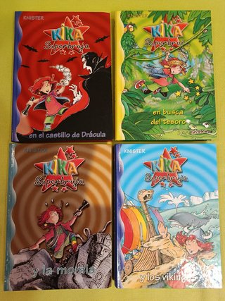 Lote 16 libros Kika Superbruja - Tapa dura