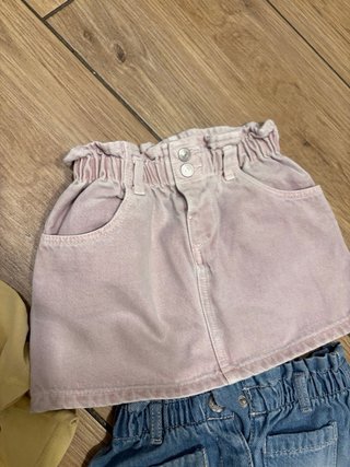 Outfit maglietta e 2 gonne 80 cm