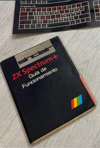 Manual ZX Spectrum + y lámina