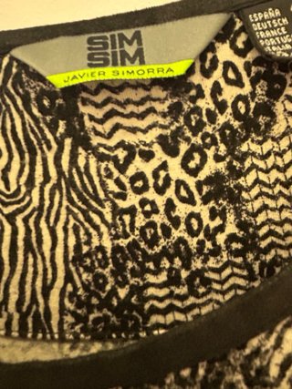 Camiseta manga larga estampada