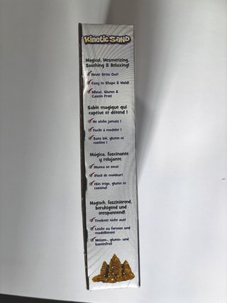 Arena Cinética Dorada Metálica 454g