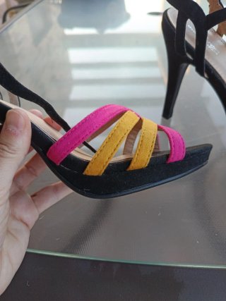 Sandalias de tacón mujer