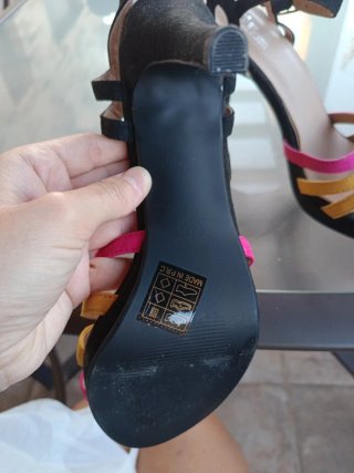 Sandalias de tacón mujer