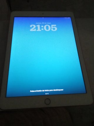 Apple iPad Blanco y rosa