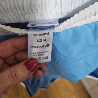 Bañador azul y blanco unisex