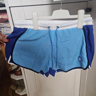 Bañador azul y blanco unisex
