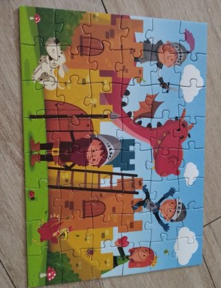 Puzzle Medieval Castillo 2 Piezas, Educa