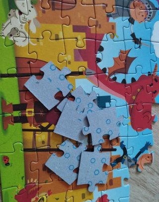 Puzzle Medieval Castillo 2 Piezas, Educa