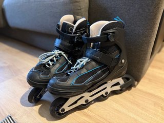 Patines en línea Oxelo Talla 45 + Protecciones