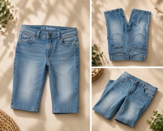 Pantalones cortos vaqueros Skinny