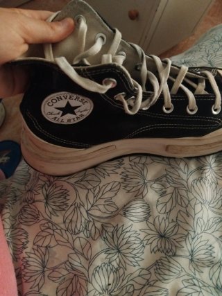 Zapatillas Converse Negras y Blancas