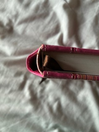 Diario /Cuaderno Cross Signature Rosa PIEL CUERO