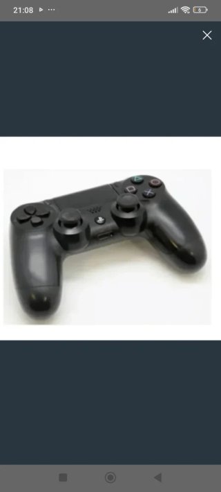 Mando PS4 (PlayStation 4) Negro