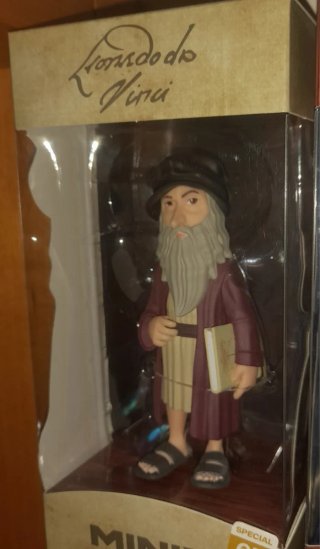 Minix Leonardo da Vinci 12 cm figura