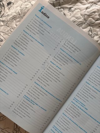Lengua y literatura, Bachillerato 2
