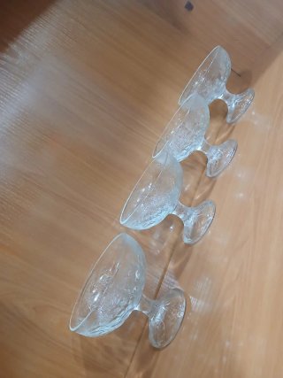 Set 4 calici da cocktail vintage Macedonia 640513926