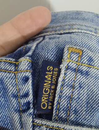 Vaqueros cortos Jack & Jones azules