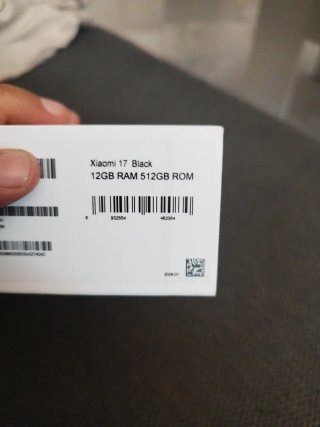 Xiaomi 17 Negro 512GB 12GB RAM Nuevo