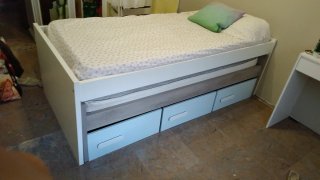 Cama nido con 3 cajones