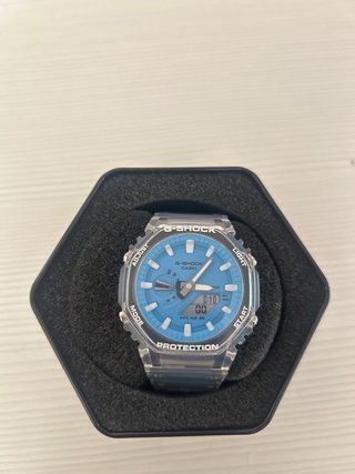 Reloj G-SHOCK GA2100 Transparente Azul