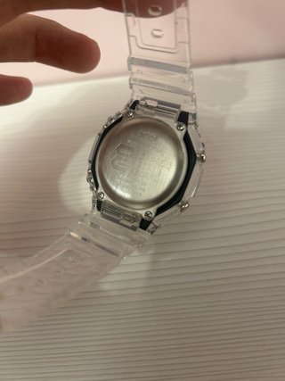 Reloj G-SHOCK GA2100 Transparente Azul