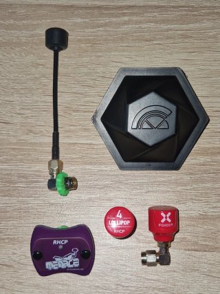 Fatshark HDO Gafas FPV,Módulo Rapidfire lipo y más