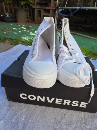 Botas Converse Blancas Talla 37 Nuevas