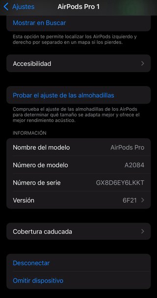 Airpods Pro 1 (2019) Originales Apple