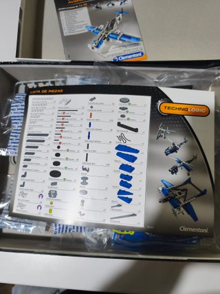 Laboratorio de Mecánica Clementoni Aviones y Helic