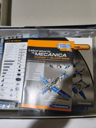 Laboratorio de Mecánica Clementoni Aviones y Helic