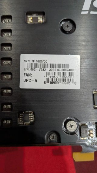 MSI GTX 770 Gaming G Series 4GB GDDR5
