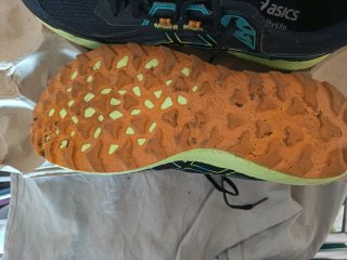 Zapatillas Asics Negras y Turquesa