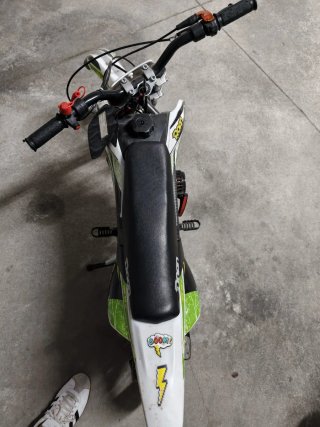 Minimoto Roan 49cc Verde y Blanca