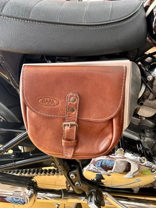 Borsa laterale pelle Baak per Triumph Bonneville