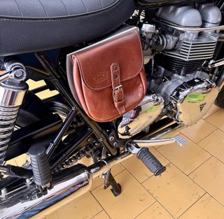 Borsa laterale pelle Baak per Triumph Bonneville