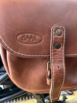 Borsa laterale pelle Baak per Triumph Bonneville
