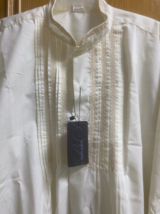 Camisa fallero hombre beige