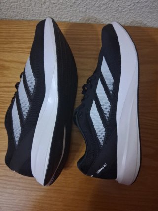 Zapatillas Adidas Duramo RC Negras y Blancas