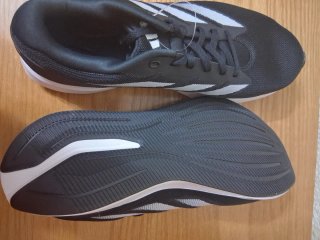 Zapatillas Adidas Duramo RC Negras y Blancas