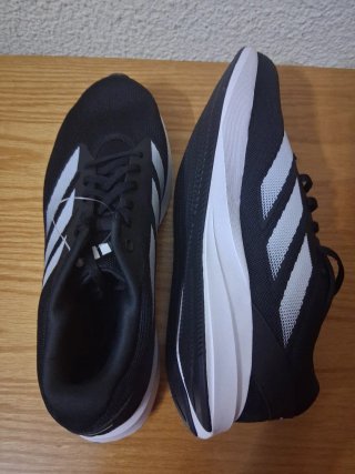 Zapatillas Adidas Duramo RC Negras y Blancas