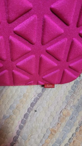 Funda fucsia para tablet o iPad